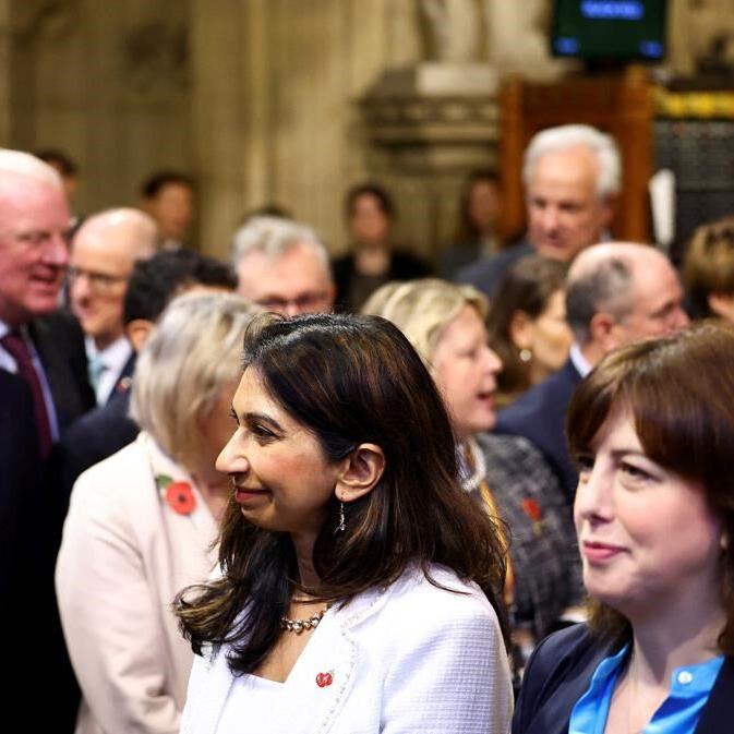 The UK's interior minister sparks furor by accusing police of favoring pro-Palestinian protesters